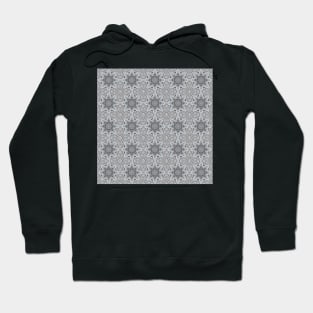 Winter Road Aerial view Kaleidoscope pattern 32 Hoodie